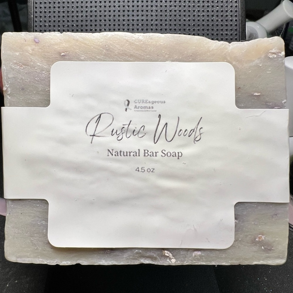 Rustic Woods & Deep Blue Natural Bar Soaps- Creams. **YOU GET BOTH**